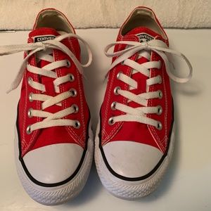 Converse Chuck Taylors size 7/9 Red